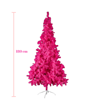 HB Kerstboom | Roze - Fuchsia | 180cm