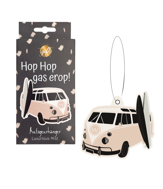 The big gift Autogeurhanger| Hop Hop gas erop