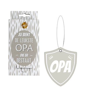 The big gift OUTLET Autogeurhanger | Opa