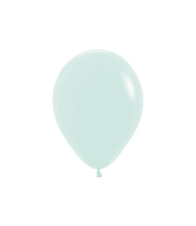 Ballonnen pastel matte green | 12" = 30cm | zakje 5 stuks
