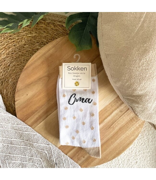 Oma sokken (maat 36/40)