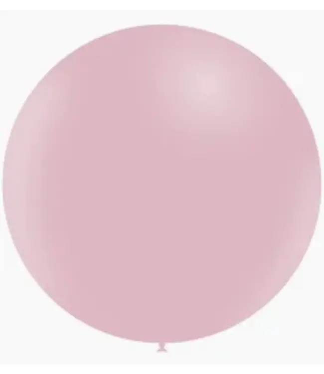 Reuzeballon matte roze