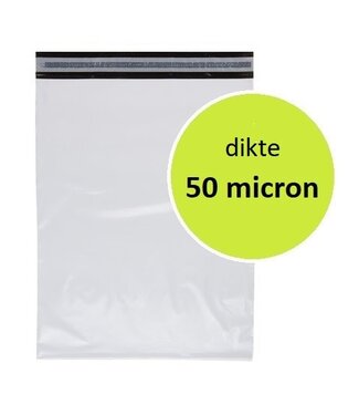 Feestdeco Plastic verzendzak (S) 5 stuks | 230 x 325 mm | 50 micron