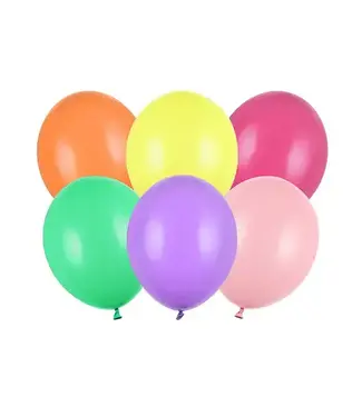 Strong Balloons Ballonnen Kleurenmix FEL | 30cm = 14" | 100 stuks