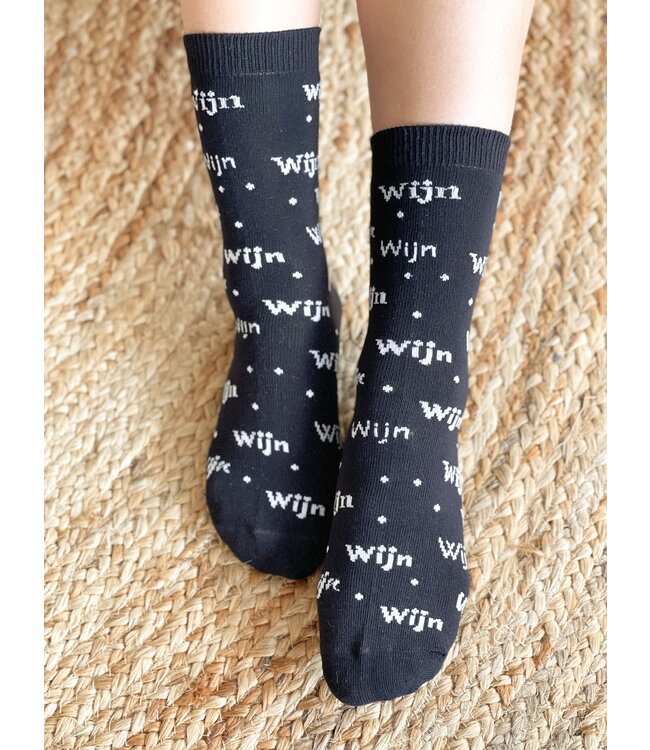 Wijn sokken (maat 40/45)