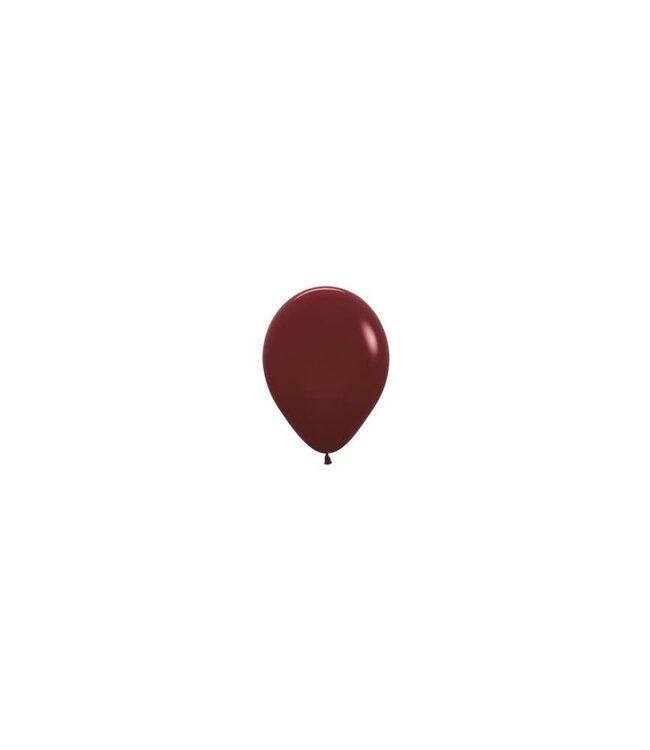 Sempertex Ballonnen Merlot rood | MINI 12 cm = 5" | zakje 10 stuks