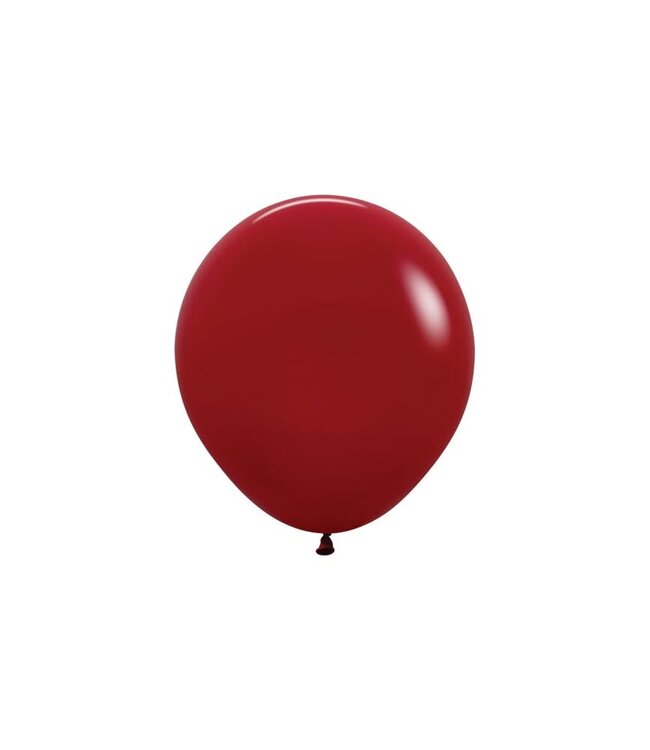 Sempertex Reuzeballon Imperial red | 45 cm = 18" | 3 stuks