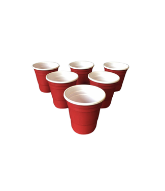 Shotglaasjes plastic red cups | 20 stuks