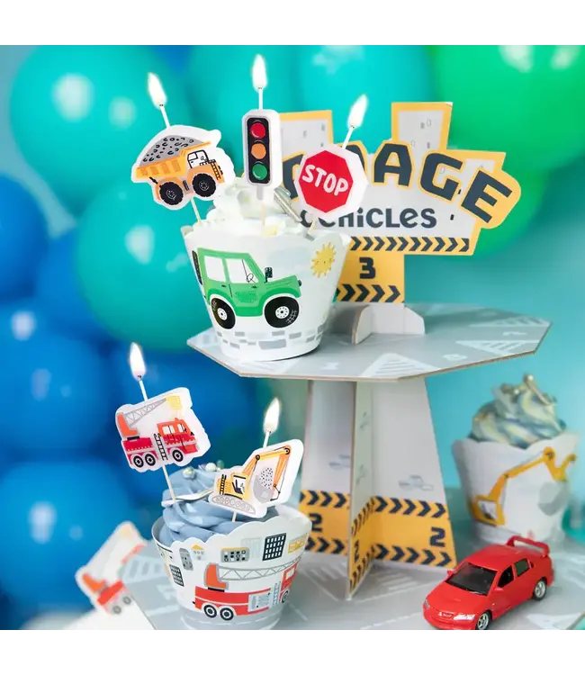 Kaarsjes voertuigen | 5 stuks