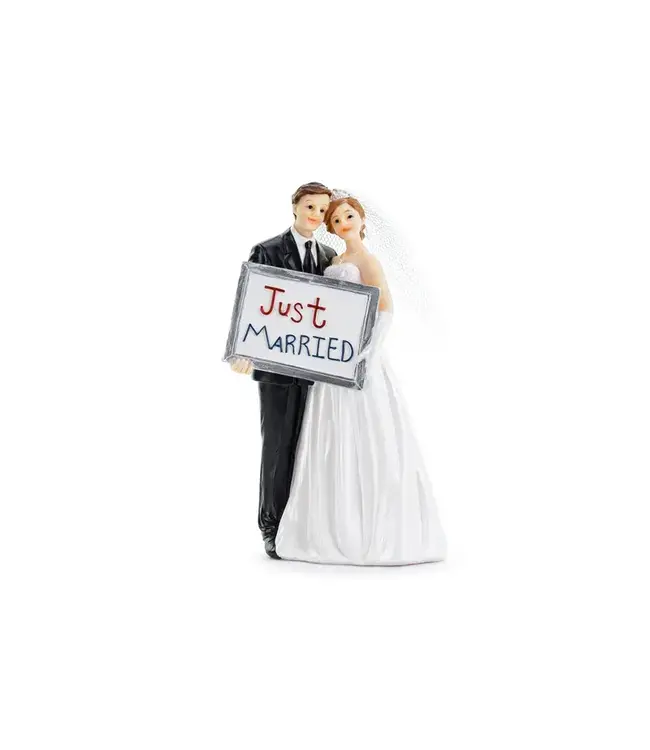 Beeldje Just Married | 14.5 cm