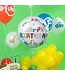 Folieballon Happy Birthday voertuigen | 45 cm