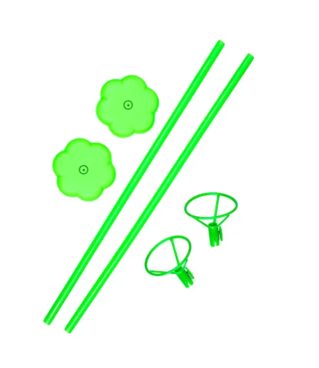 Ballon tafelstandaard groen | 2 stuks | 40 cm