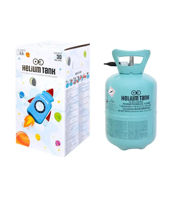 Heliumtank | 6,8 L 20-30 ballonnen