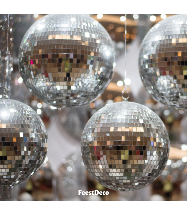 ALLEEN AFHAAL Discobal 50 cm | Zilver