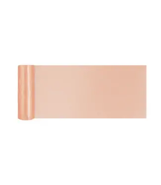 PartyPal Satijnen tafelloper | rose goud | 16 cm x 9 m