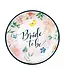 Papieren bordjes Bride to be | 6 stuks