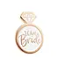 Pin team bride | rose goud