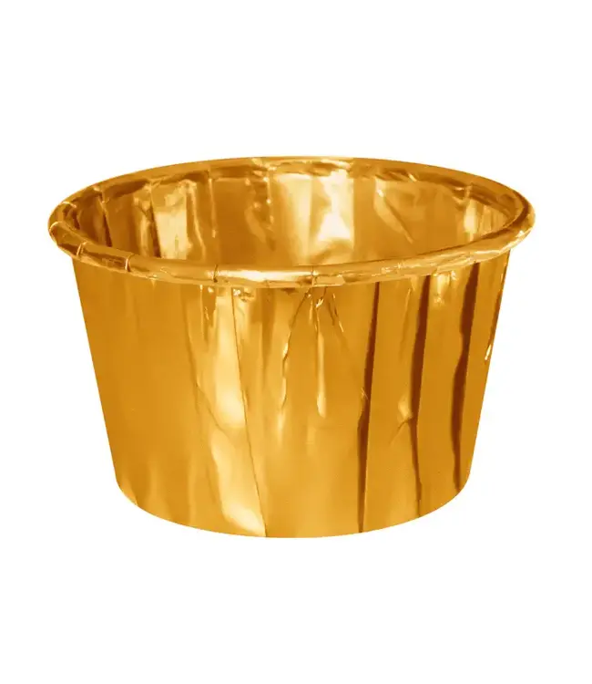 Cupcakevormpjes goud | 20 stuks