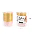 Cupcakevormpjes | Roze en goud | 20 stuks