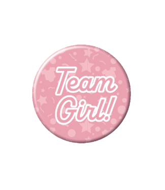 Button Team Girl | Roze | √ò5.5cm