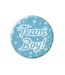 Button Team Boy | Blauw | Ø 5.5cm