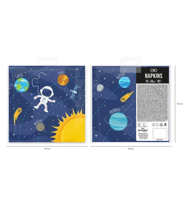 Servetten ruimte | 10 stuks