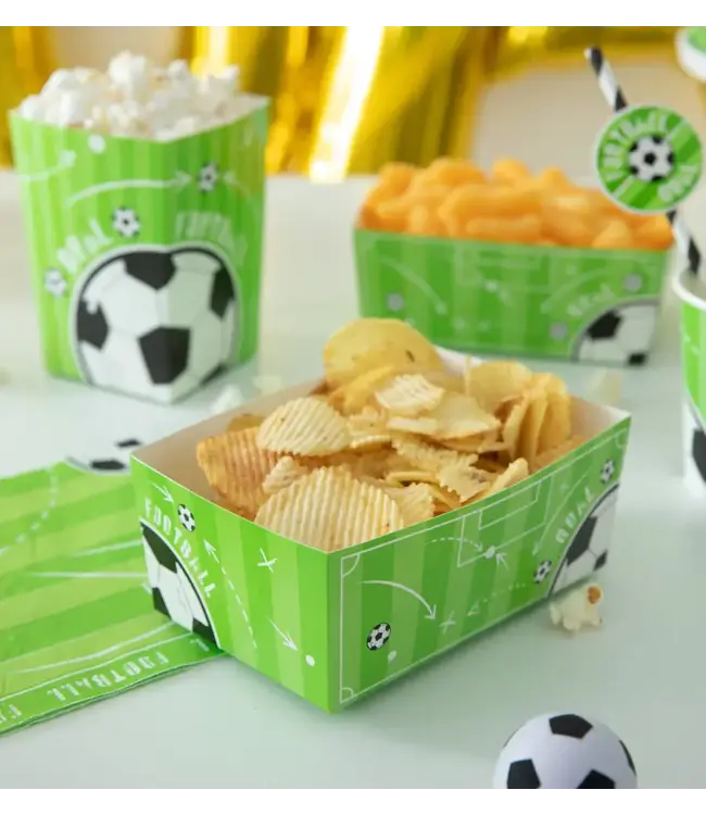 Chipsbakjes voetbal | 3 stuks