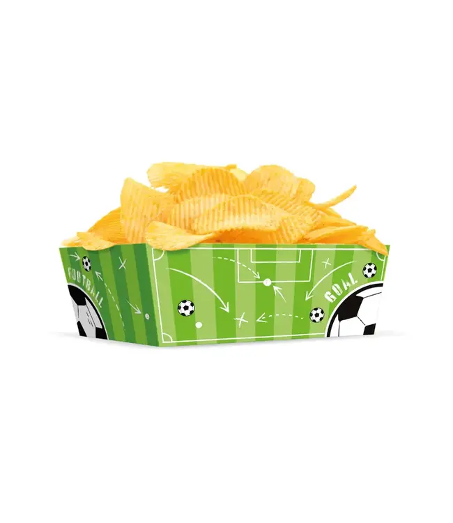 Chipsbakjes voetbal | 3 stuks