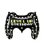 PartyDeco Folie ballon game controller | Level up birthday | 75x52cm