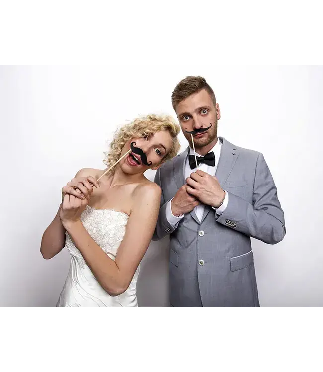 Props Snorren | Zwart | 6 stuks