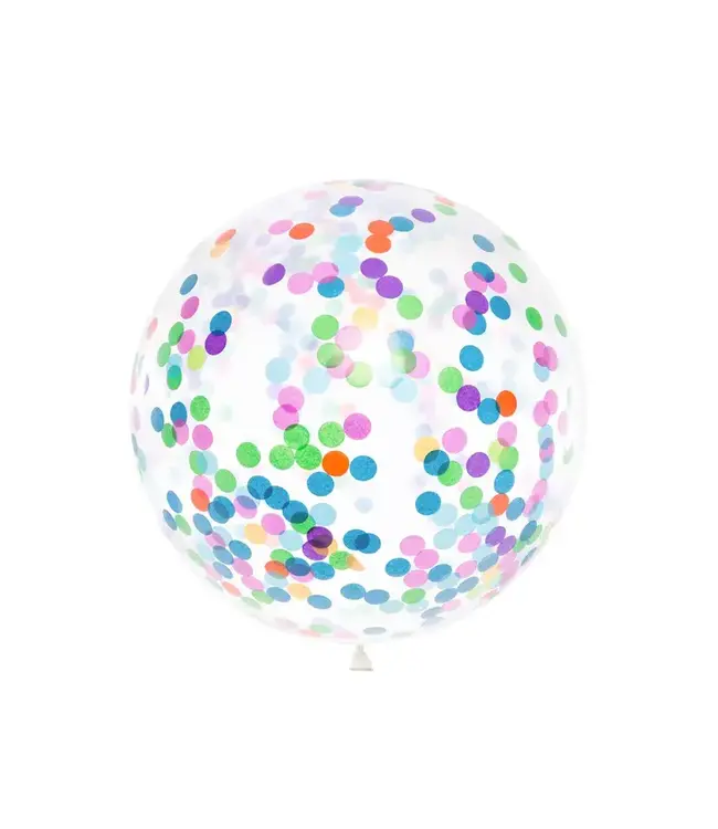 Confettiballon XXL - 100cm