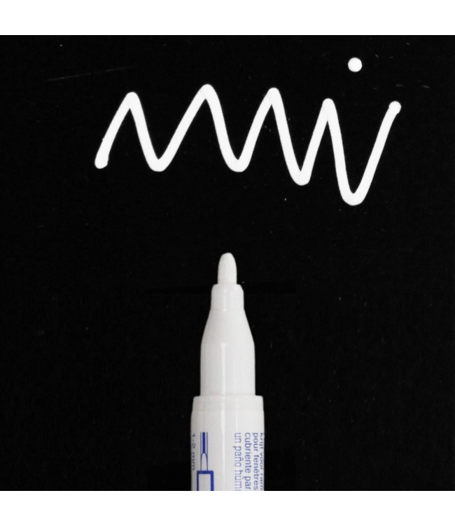 Krijtstift wit | Ronde punt 5mm