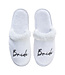 Ginger Ray Slippers bride Wit | maat 36-39