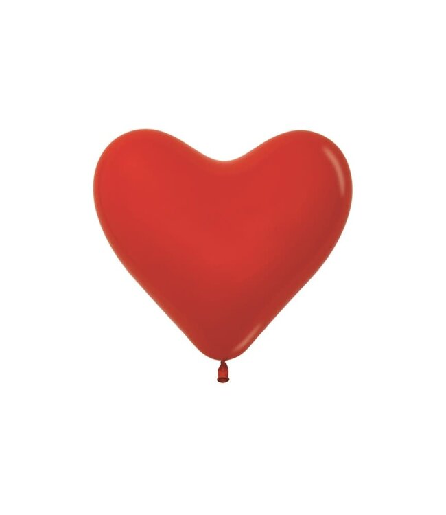 Sempertex Hartballonnen rood | 12" = 30 cm | 50 stuks