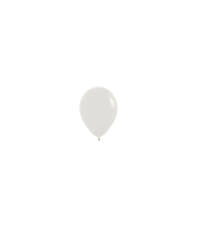 Sempertex Ballonnen pastel dusk cream MINI | 5" = 12 cm | 50 stuks
