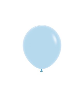 Sempertex Reuzeballon pastel matte blauw | 18" = 45 cm | 25 stuks