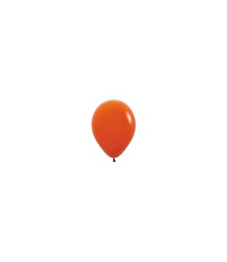 Sempertex Ballonnen sunset oranje MINI | 12CM = 5" | 50 stuks