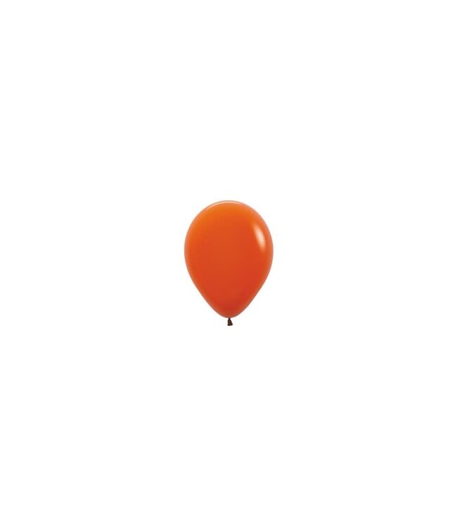 Sempertex Ballonnen sunset oranje MINI | 12CM = 5" | 50 stuks