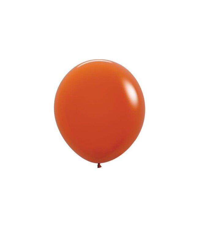 Sempertex Reuzeballon sunset oranje | 45 cm = 18" | 1 stuk