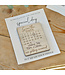 Ginger Ray Save the date magneet bruiloft | hout | 10 stuks