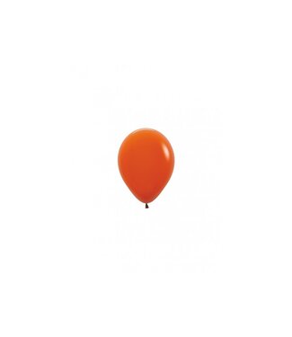 Sempertex Ballonnen sunset oranje MINI | 12CM = 5" | 10 stuks