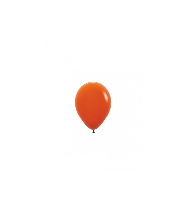 Sempertex Ballonnen sunset oranje MINI | 12CM = 5" | 10 stuks