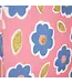 OUTLET Cadeautasje bloemen | Gouden glitters / roze | 26 x 32 x 12