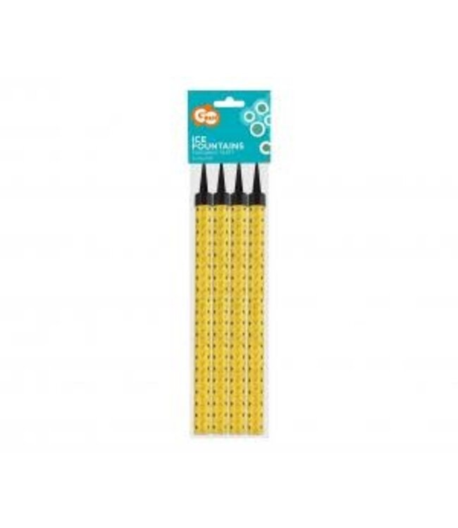 Ijsfontein Goud XL | 25cm, 4 stuks