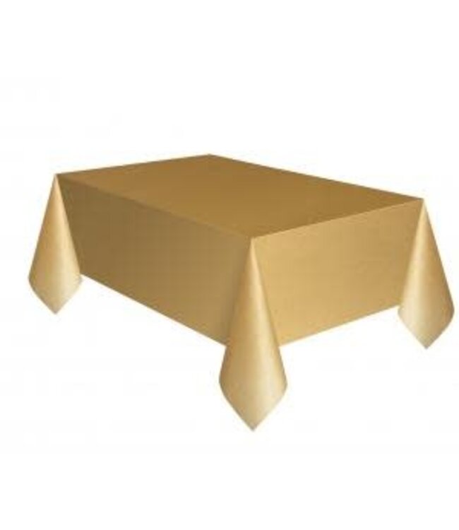 Tafelkleed goud | 2,74 meter x 1,37 meter