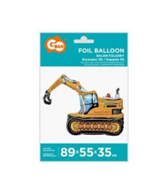 Folieballon Graafmachine XXL | 89x55x35 cm