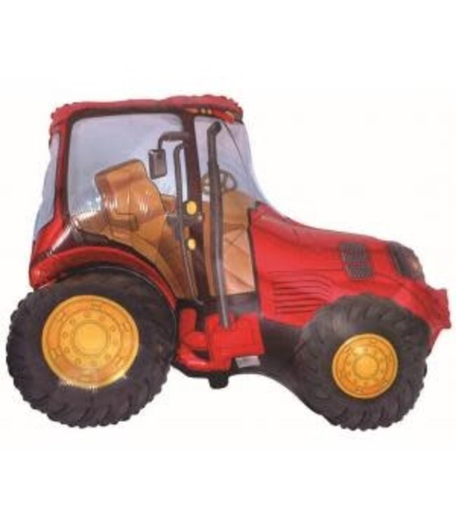 Folieballon Rode Tractor | 60cm
