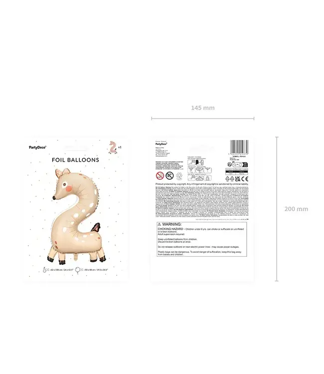 Cijferballon 2 | Ree Hert