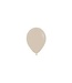 Ballonnen white sand MINI 12cm = 5" | zak 50 stuks