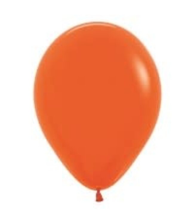 Ballonnen oranje | 30cm = 12"| zak 50 stuks